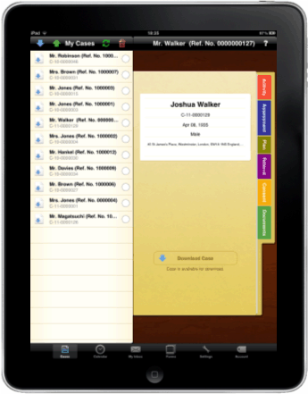 AzeusCare Mobile Download Forms and Records